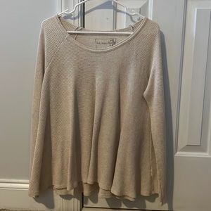 We the free waffle sweater